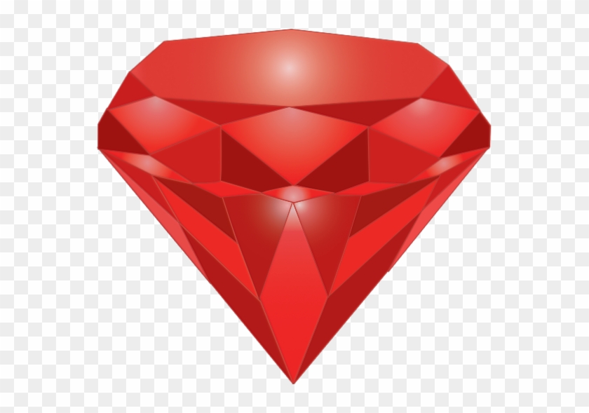 Garnet Transparent Image - Diamond Clipart #1325435