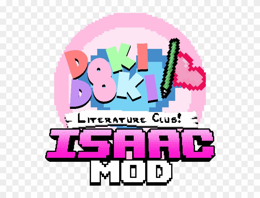 Doki Doki Literature Club - Binding Of Isaac Clipart