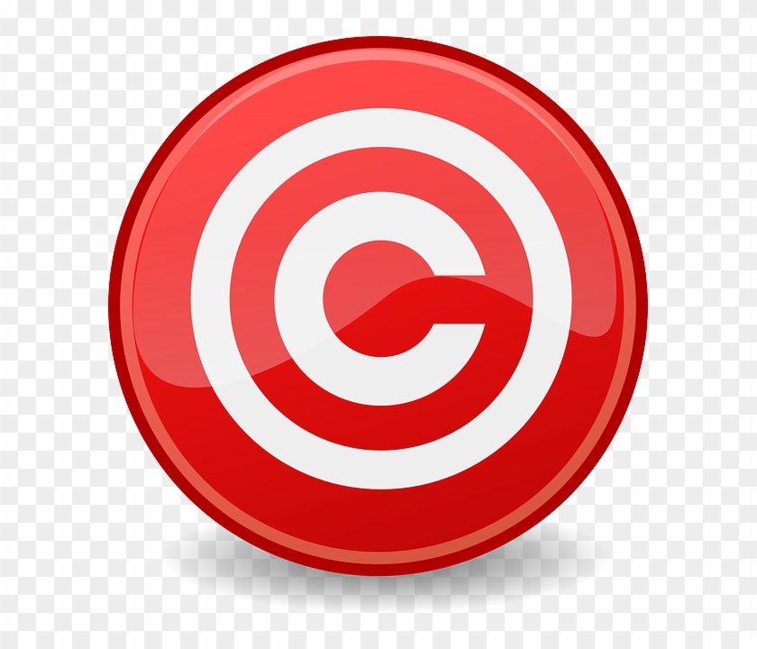 Copyright, Copyrighted, Icon, Intellectual, Protection - Charing Cross Tube Station Clipart #1325580