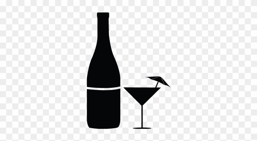 Champagne, Beer, Beverages, Wine, Bottle, Party Icon - Guinness Clipart #1325881