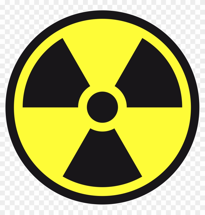 New Svg Image - Transparent Background Radioactive Symbol Png Clipart