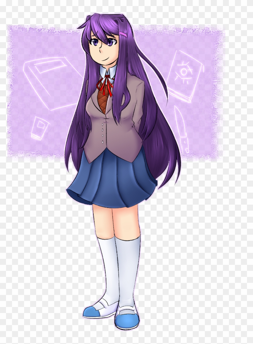 Ddlc Doki Doki Literature Club Yuri Ddlc Yuri Mirrorteru Clipart #1326004