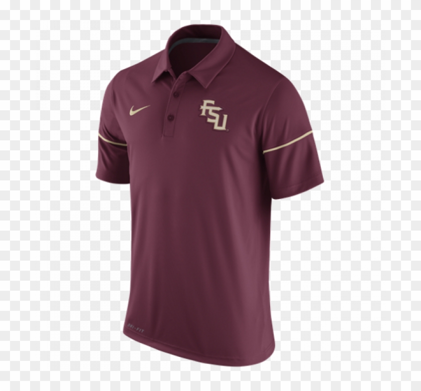Nike Men's 2016 College Team Issue Polo With Stacked - Fsu Clipart #1326193