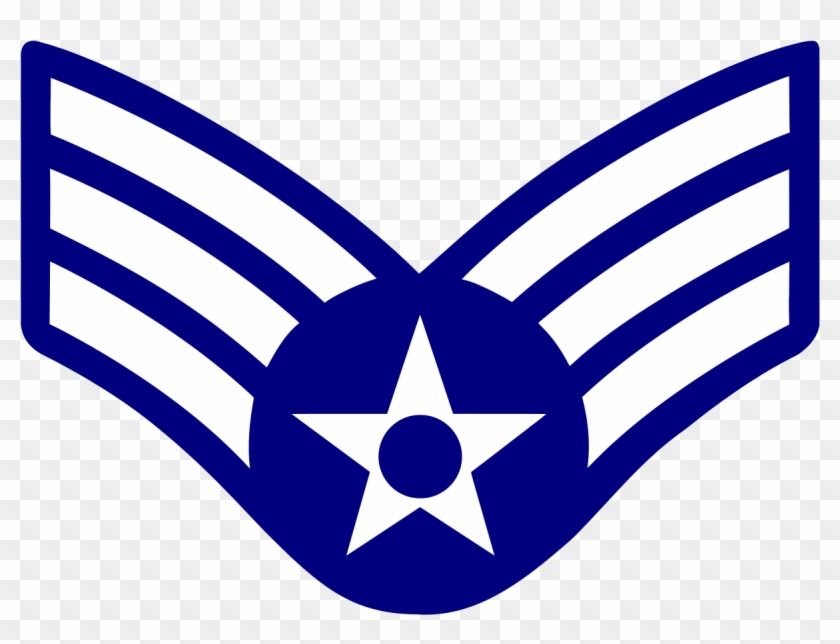 Air Force Clipart Chevron - Air Force Sra Rank - Png Download #1326260