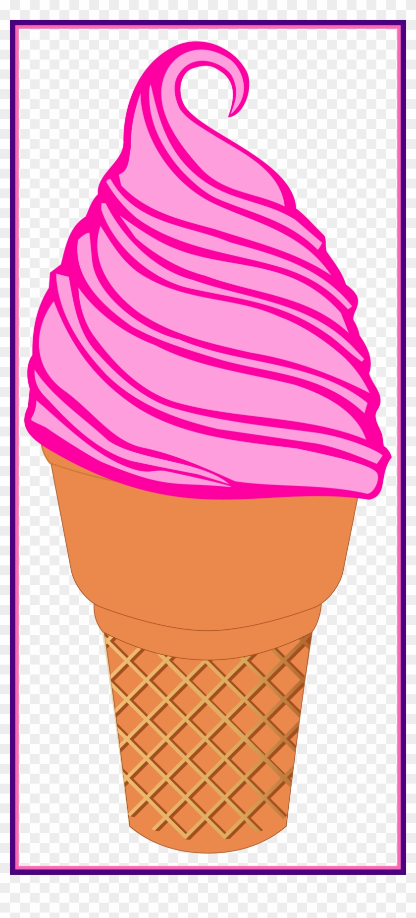 10 Ice Cream Clipart Nº2 - Soft Serve Ice Creams - Png Download #1326325