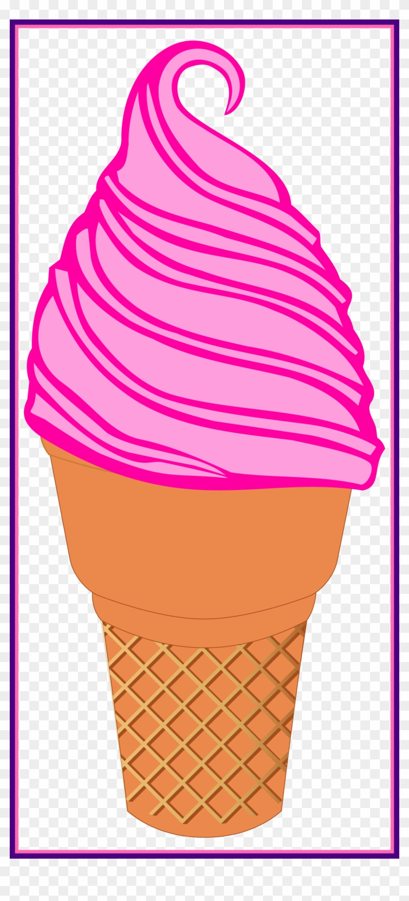 10 Ice Cream Clipart Nº2 - Soft Serve Ice Creams - Png Download