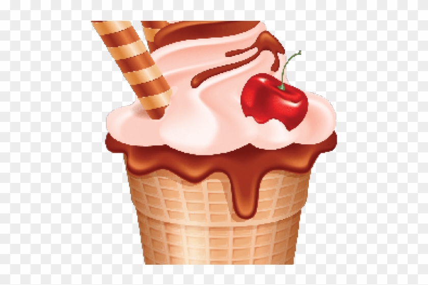 Ice Cream Cliparts - Ice Cream Cup Logo - Png Download #1326385