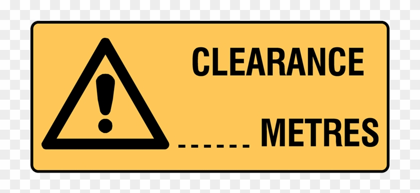 Brady Landscape Warning Signs - Traffic Sign Clipart