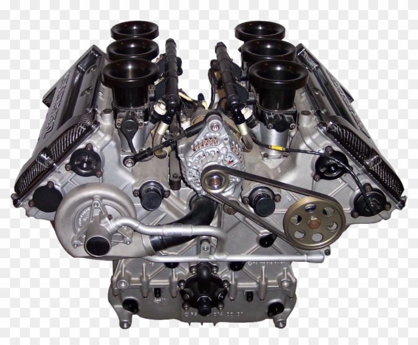 Mercedes V6 Dtm Rennmotor 1996 - V6 Engine Clipart #1326682