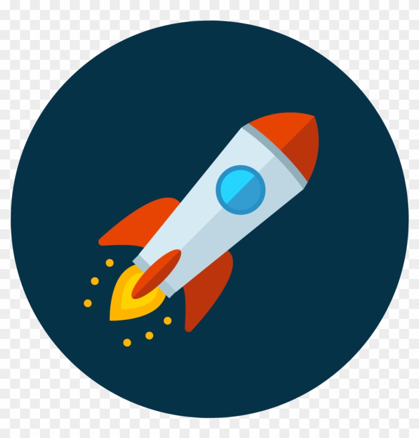 Rocket Icon Vector - Rocket Icon Clipart #1326873