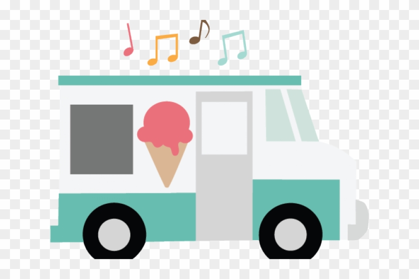 Clipart Ice Cream Truck - Png Download #1327079