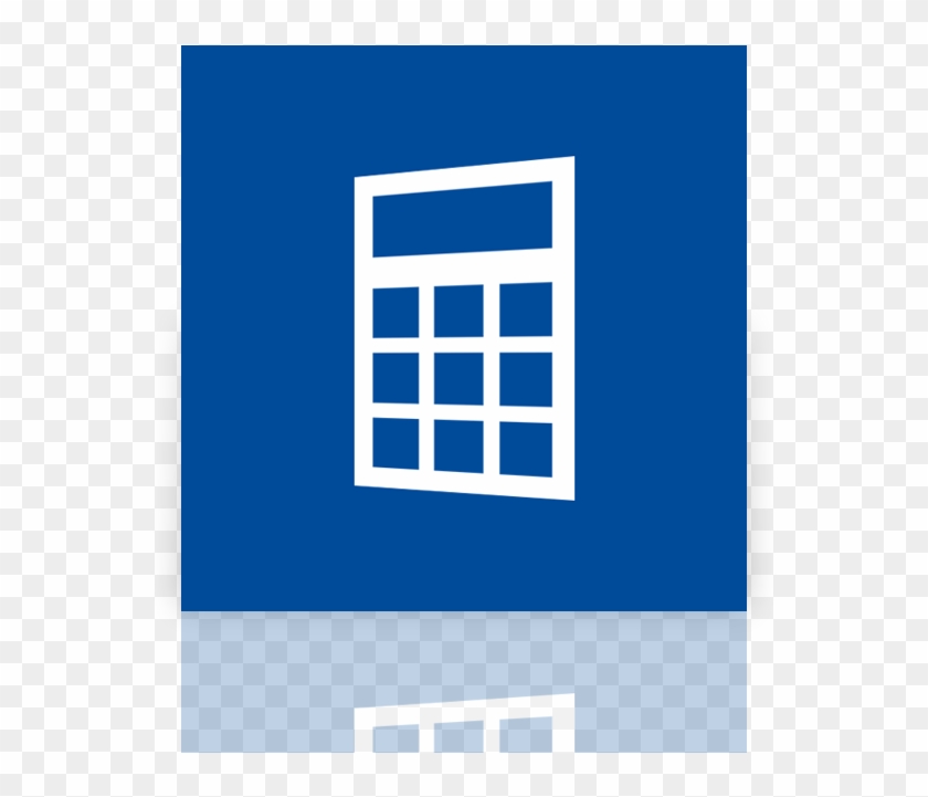 Alt, Mirror, Calculator Icon - Icono De Calculadora De Windows Clipart #1327300