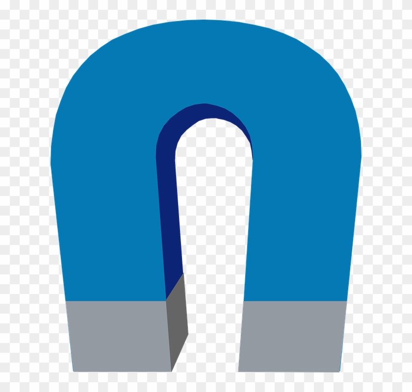 Small - Blue Magnet Clipart #1327642