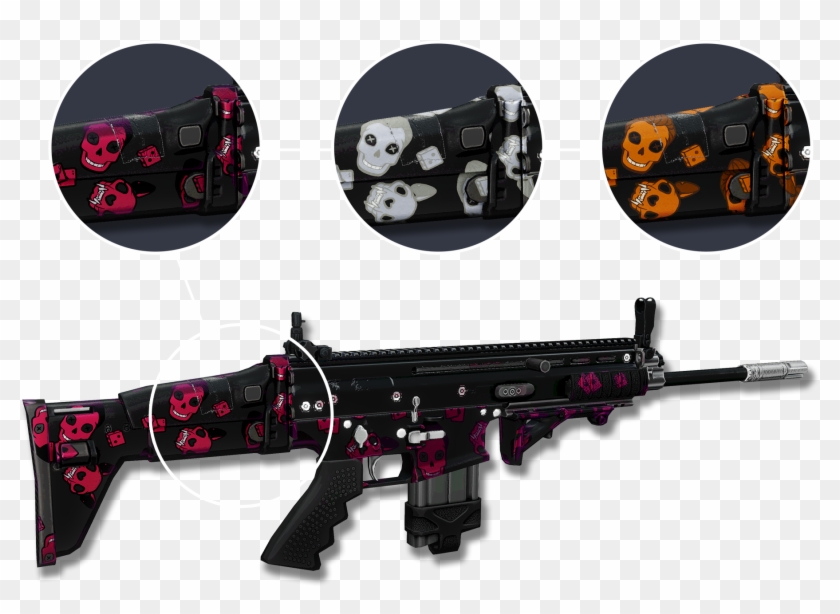 Also Shares The Same Angle Color Change Functionality - Assault Rifle Clipart