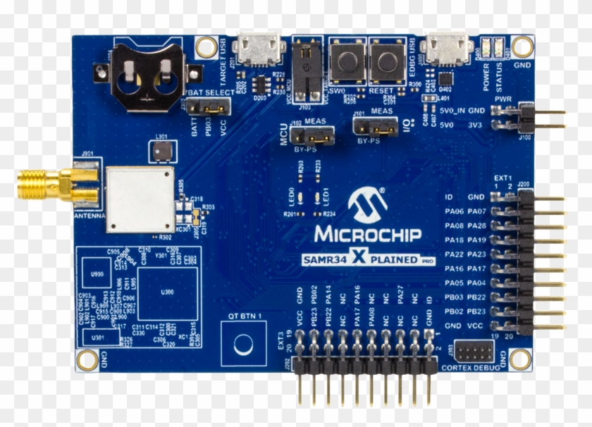 A New Ultra-low Power Lora Sip From Microchip - Microchip Sam R34 Clipart