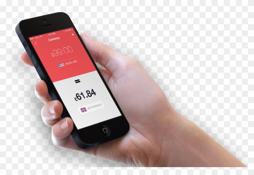 Hand2 - Holding Iphone X Png Clipart #1327894