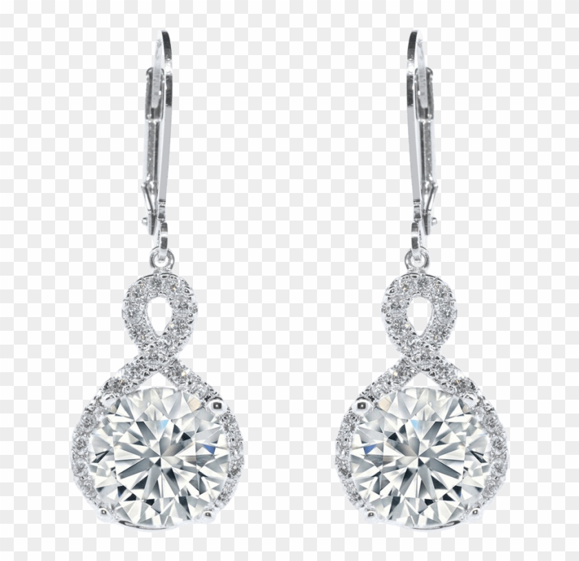 Cate & Chloe 18k Gold Plated Jewelry Collection Up - Diamond Earrings Dangle Clipart #1328198