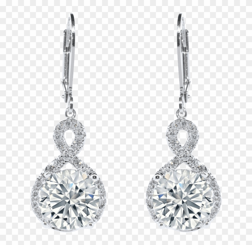 Cate & Chloe 18k Gold Plated Jewelry Collection Up - Diamond Earrings Dangle Clipart