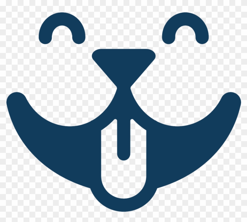 Pupjoy Party Time - Dog Line Icon Clipart #1328629