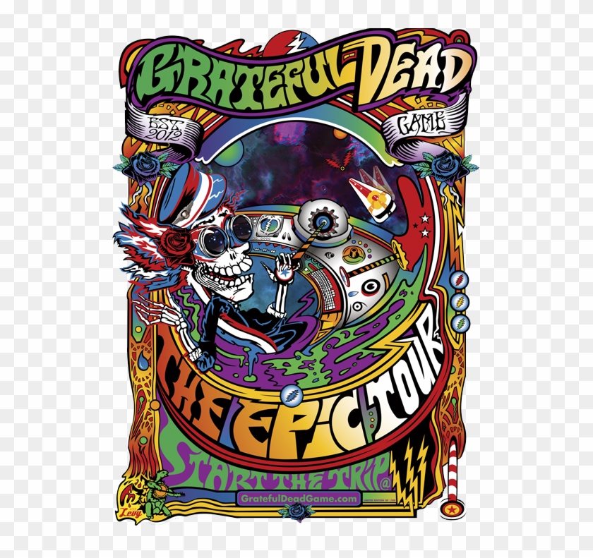 Pin By Austin Chipperfield On Grateful Dead - Grateful Dead Tour Clipart #1328916