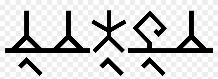 Sample Kokborok Script Clipart #1329159