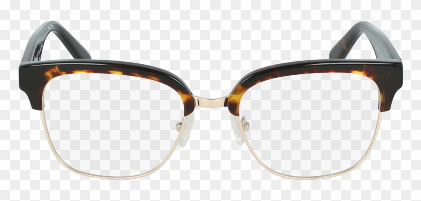 Half Frame Cat Eye Glasses Clipart #1329160