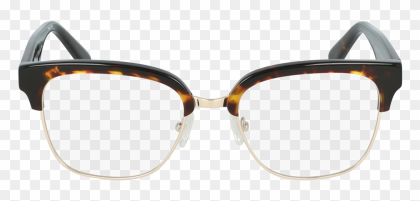 Half Frame Cat Eye Glasses Clipart