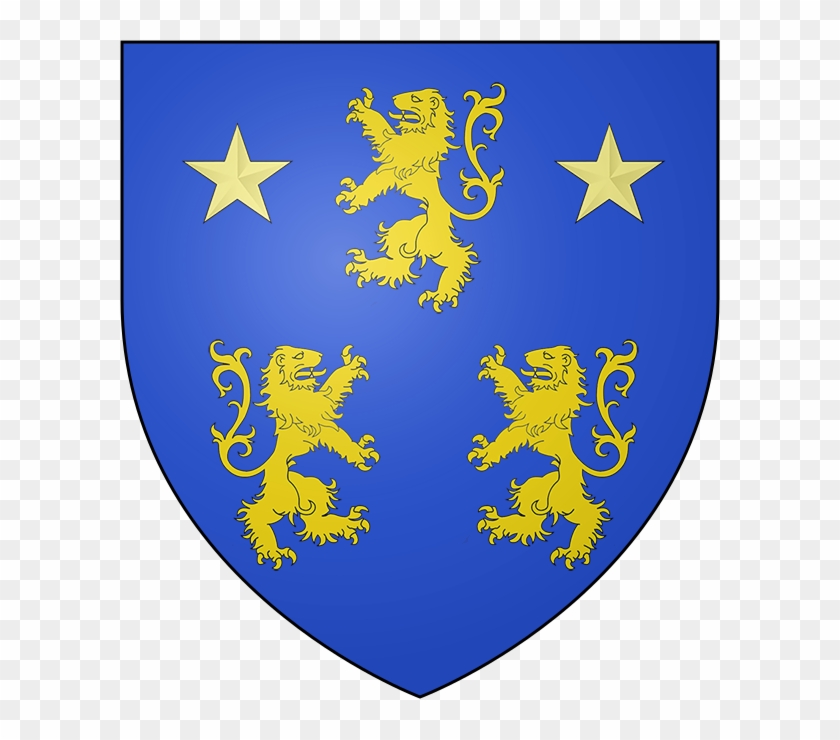Blason Famille Grassoise Lions - Pitres Coat Of Arms Clipart