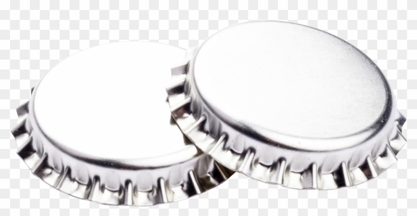 26mm Silver Crown Cap Photo - Circle Clipart #1329376