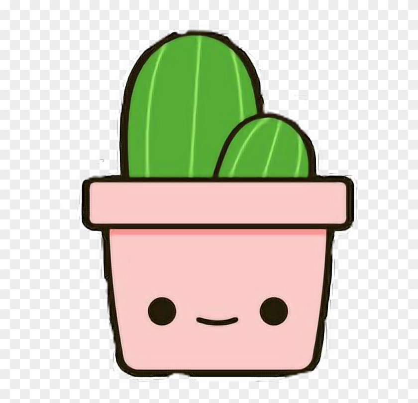 Cactus Clipart Aesthetic - Cactus Kawaii - Png Download
