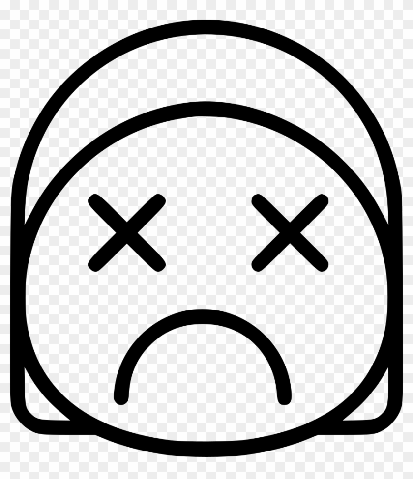 Png File Svg - Face With X Eyes Png Clipart