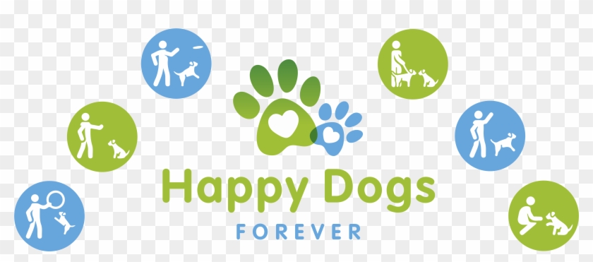 Welcome To Happy Dogs Forever - Circle Clipart