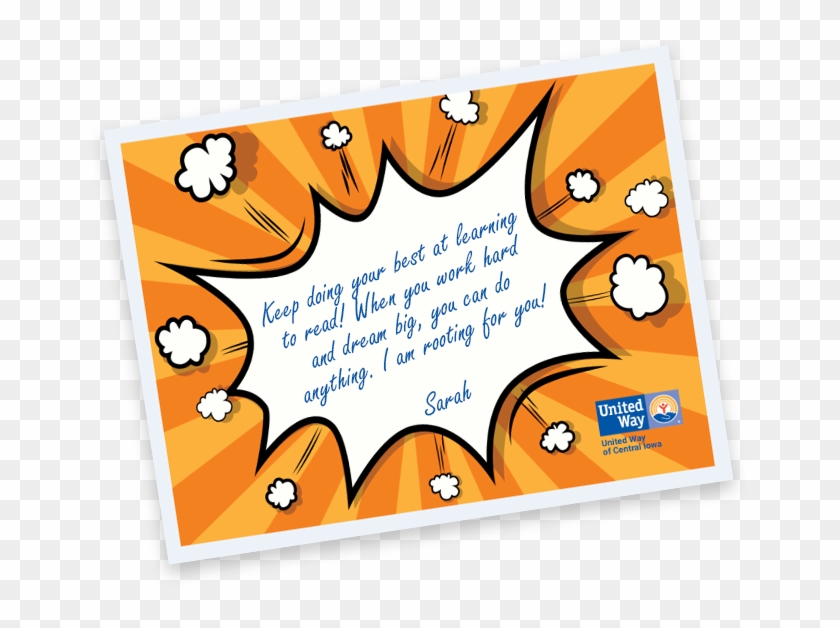 Power Note Sample - United Way Clipart #1329620