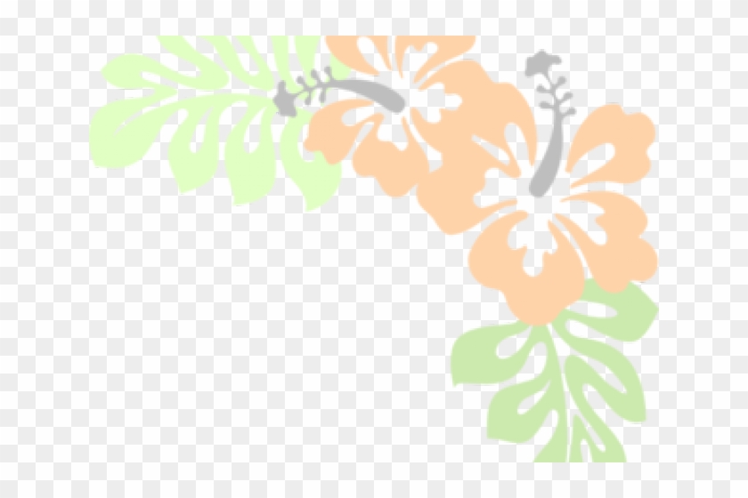 Hibiscus Clipart Peach - Rosemallows - Png Download #1329748