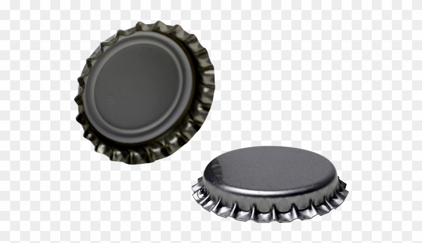 29mm Silver Pry-off Crown Cap Bc017 - Circle Clipart