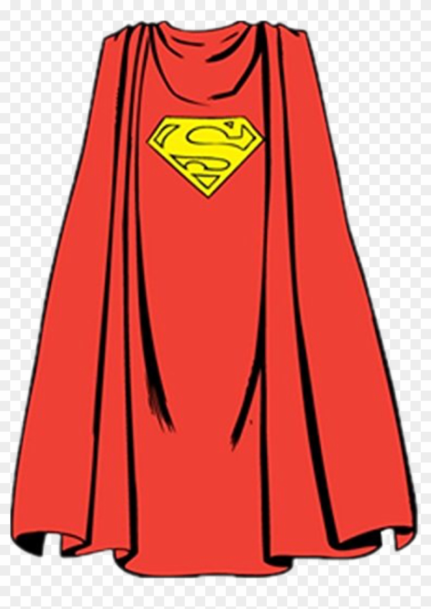 Superhero Sticker - Cape Clipart - Png Download