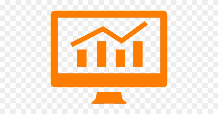 Data Analytics - Analytics Icon White Clipart