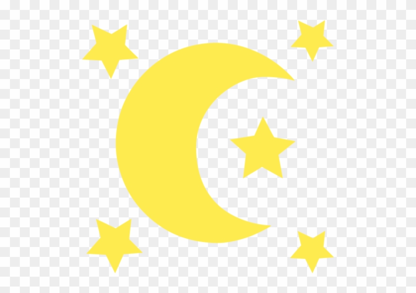 Moon And Stars - Chinese Ebay Sellers Clipart #1330219