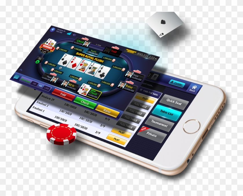 Our Poker Client Is Compatible With Mobile Phones And Clipart #1330590