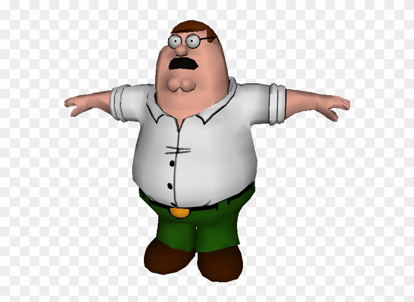 Peter Griffin Png - Family Guy T Pose Clipart