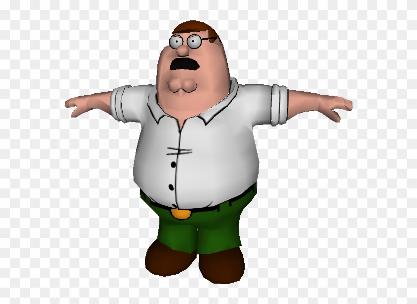 Peter Griffin Png - Family Guy T Pose Clipart #1330743
