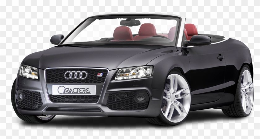Audi A5 Cabrio Black Car Png Image - Audi A5 S5 Cabrio Clipart