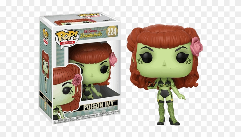 Bombshell Poison Ivy Pop Vinyl Figure - Poison Ivy Bombshell Funko Clipart