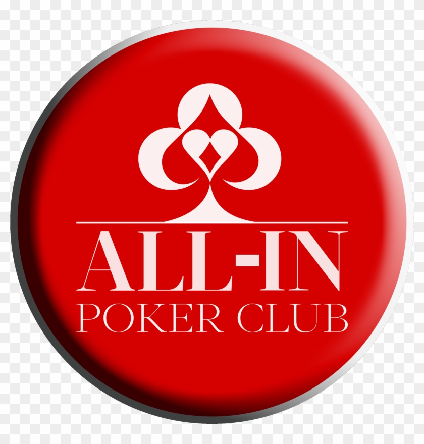 Logo All-in Poker Club Png - All In Poker Club Clipart #1331096