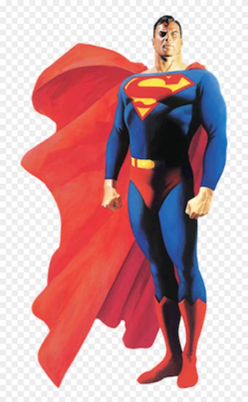 Superman Alex Ross Poster Clipart #1331123