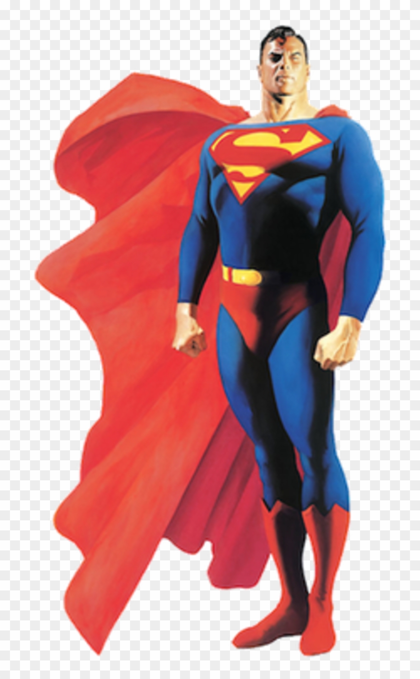 Superman Alex Ross Poster Clipart