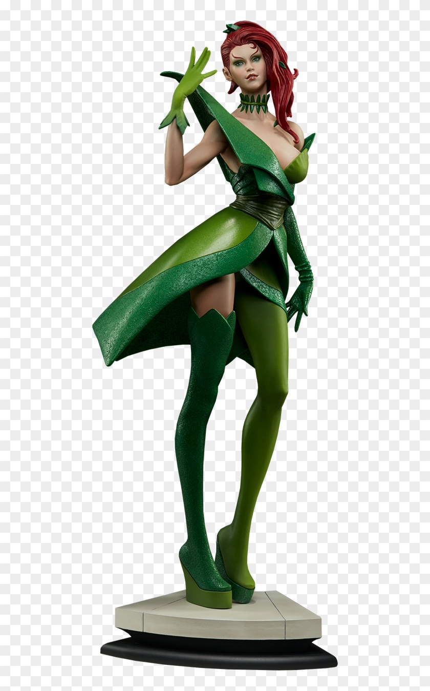 Poison Ivy Stanley 'artgerm' Lau Artist Series 1/5th - Dc Poison Ivy Statue Clipart