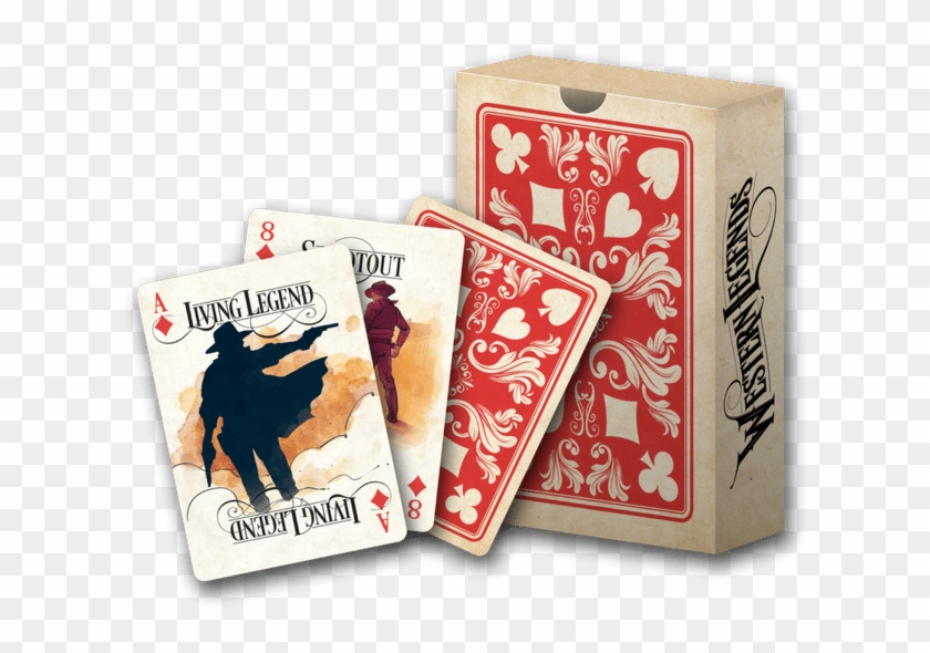 Western Legends Poker Cards Clipart