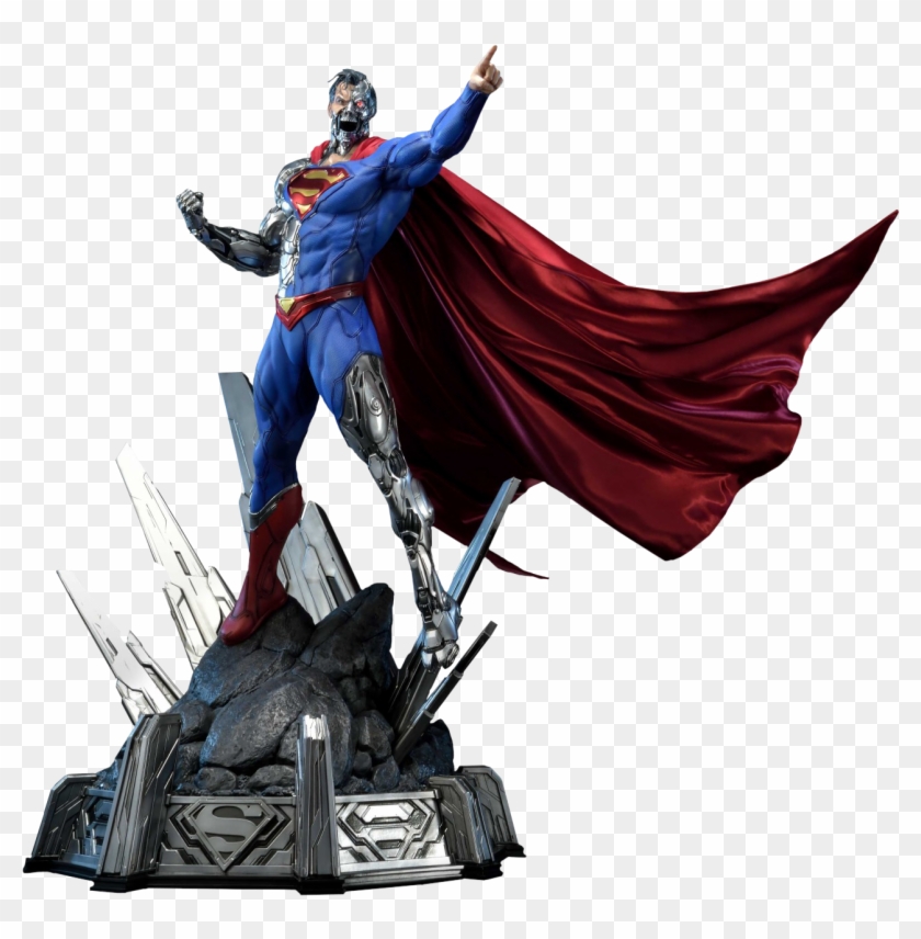Cyborg Superman 1/3 Scale Statue - Prime 1 Cyborg Superman Clipart #1331360