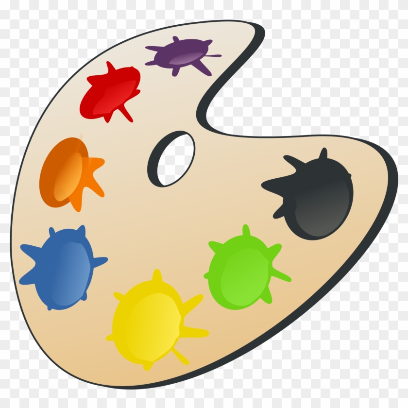 Clip Art Freeuse Union County Offers An Evening Of - Palette De Couleur Peintre - Png Download